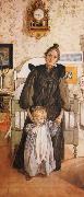 Carl Larsson Karin and Kersti china oil painting reproduction